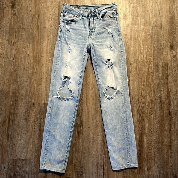 AMERICAN EAGLE SKINNY JEANS (28x32) - Picture 1 of 9
